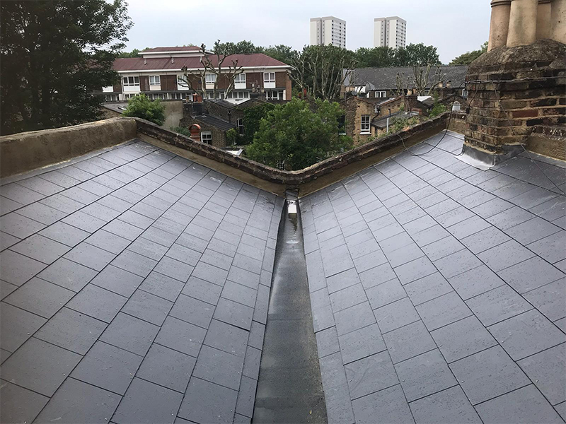 Roofing project 1 in South London